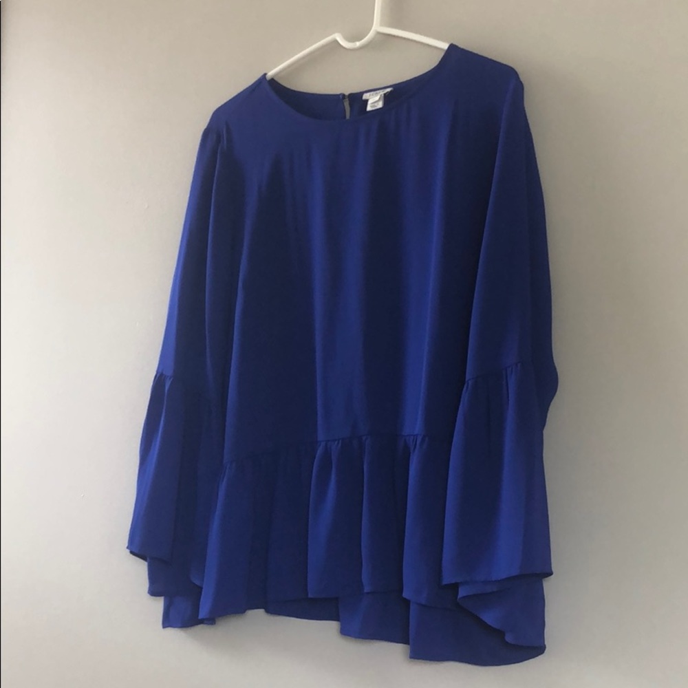 J Crew Peplum Top
